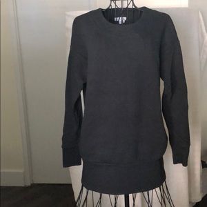 Lacoste Ink Blue Sweatshirt Dress